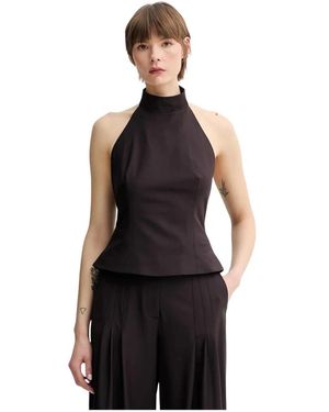 REMAIN Birger Christensen Sleeveless Tops - Noir