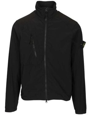 Stone Island Light Jackets - Black