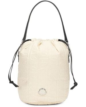 Moncler Tassen ,Gewatteerde Bucket Bag - Naturel