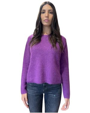 Kangra Round-Neck Knitwear - Viola