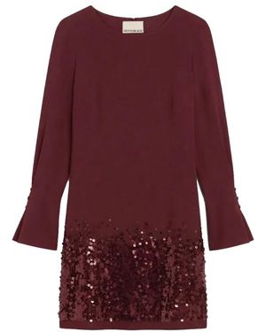 Pennyblack Kleedjes ,Rood ,Pailletten Pbpribelle Jurk