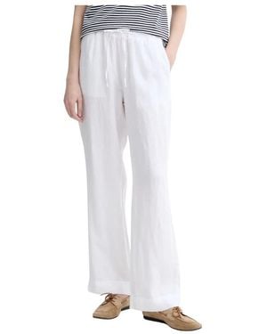 Marc O' Polo Wide Trousers - Blanco