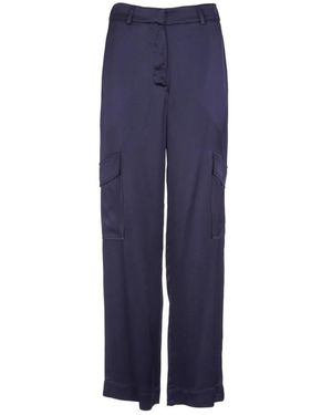 Ottod'Ame Wide Trousers - Blue