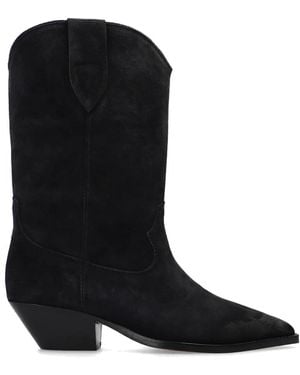 Isabel Marant Washed Iconic Boots - Schwarz
