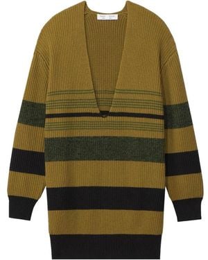 Proenza Schouler V-Neck Knitwear - Verde