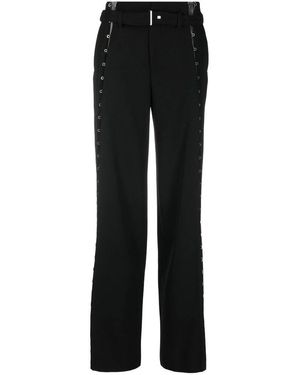 Dion Lee Wide Trousers - Zwart