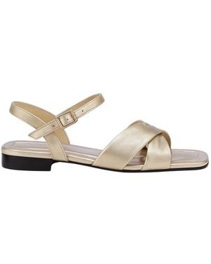Pollini Flat Sandals - White