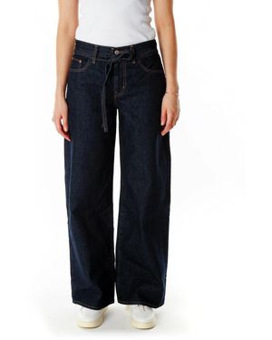 Levi's Xl Baggy Gerades Jeans - Schwarz