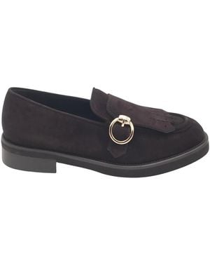 Luca Grossi Monk Strap Loafer - Zwart