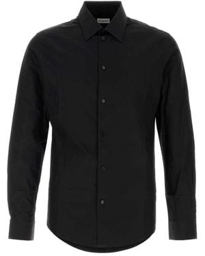 Burberry Cotton Poplin Shirt - Black