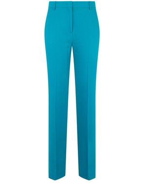 Alberta Ferretti Straight Trousers - Blue