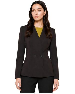 Kocca Zweireihiger Blazer - Schwarz