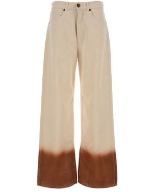 Alanui Wide Jeans - Natural