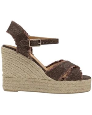 Castañer Wedges - Gray