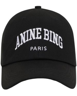 Anine Bing Jeremy Baseball Cap - Zwart