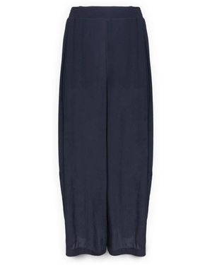 Elena Miro Wide Trousers - Azul