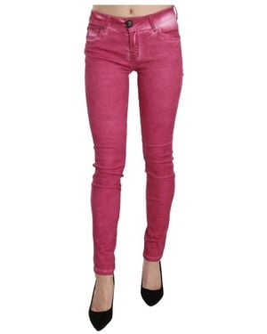 Dolce & Gabbana Pantalones pitillo - Rosa