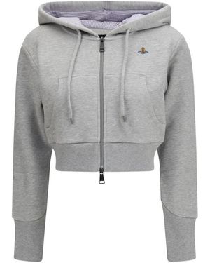 Vivienne Westwood Grey Cotton Sweatshirt