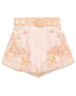 Zimmermann Shorts Acacia - Roze