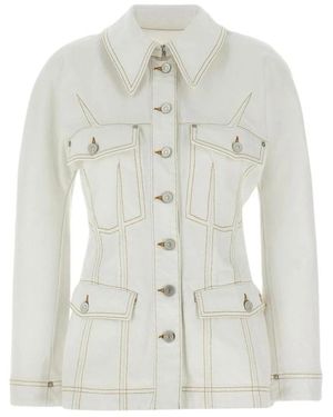 Givenchy Denim Jackets - White