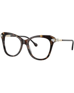 Swarovski Glasses - Black