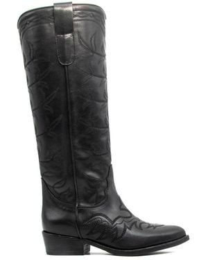 Duccio Del Duca Cowboy Boots - Negro