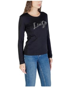 Liu Jo Long Sleeve Tops - Blu