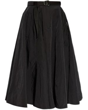 Moncler Flared Rok - Zwart
