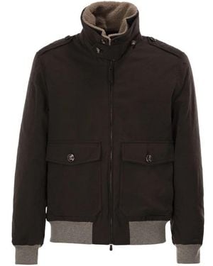 Brunello Cucinelli Bomber Jackets - Noir