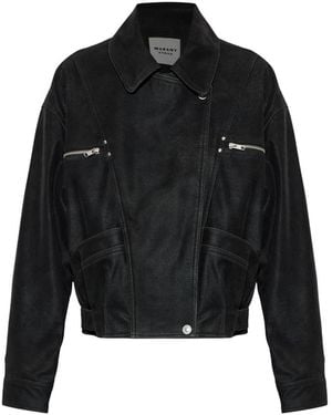 Isabel Marant Long-Sleeve Casual Jacket - Black