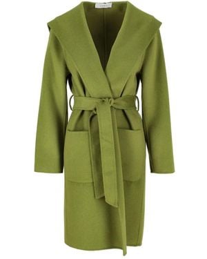 Kaos Belted Coats - Verde