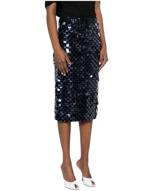 P.A.R.O.S.H. Midi Skirts - Negro