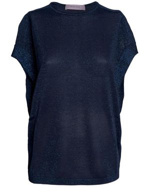 Circus Hotel Truien & Vesten ,Blauw ,Ronde Hals Knitwear