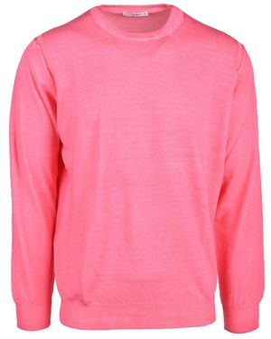 Kangra Maglioncino Ronde Hals Knit - Roze