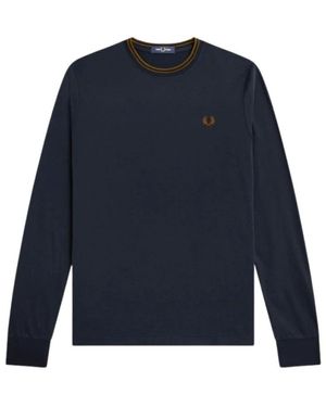 Fred Perry Long sleeve t shirts for Men Online Sale up to 51 off Lyst