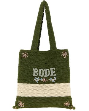 Bode Marsh Crochet Tote - Grün