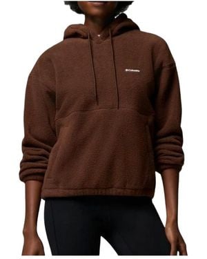 Columbia Fitness ,Bruin ,Polyester Timber Meadow Mtr Sherpa Fleece Hoodie