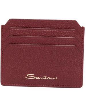 Santoni Wallets & Cardholders - Rosso