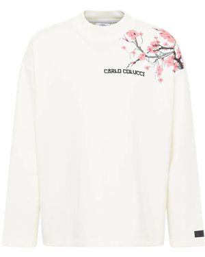 carlo colucci Sweatshirts - White