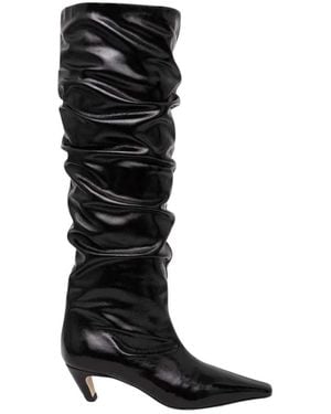 MSGM Heeled Boots - Negro
