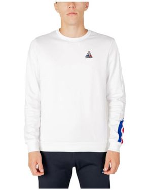 Le Coq Sportif Sweatshirts - White