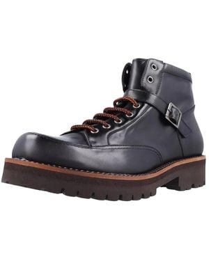Keep Honest Lace-Up Boots - Azul