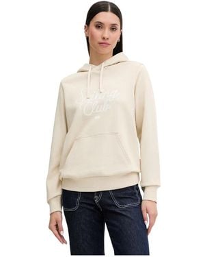 Helly Hansen Fitness ,Katoen Core Graphic Hoodie - Naturel
