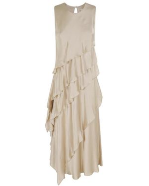 Antonelli Midi Dresses - Natural