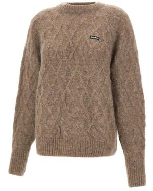 ROTATE BIRGER CHRISTENSEN Round-Neck Knitwear - Bruin