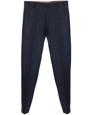 BRIGLIA Suit Trousers - Blue