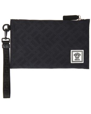 Versace Pochette Greca X - Schwarz