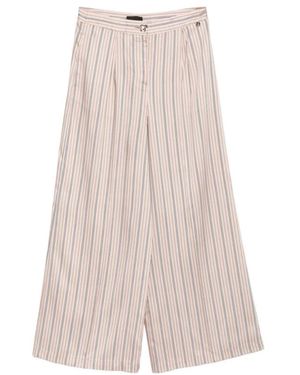 Liu Jo Wide Trousers - Natural
