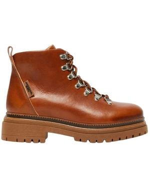 Weekend by Maxmara Lace-Up Boots - Marron