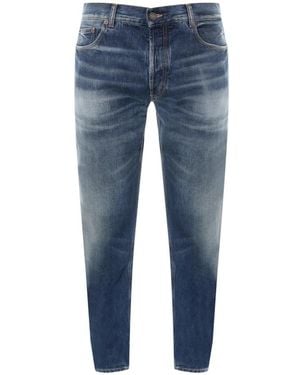 Saint Laurent Slim-Fit Jeans - Blue